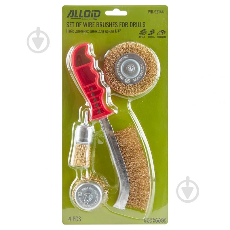 Набор щеток Alloid WB-92144 - фото 5 Набор щеток Alloid WB-92144 - фото 5