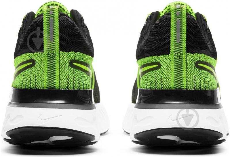 Кроссовки Nike ReactINFINITY Run Flyknit 2 CT2357-700 р.44 салатово-черные - фото 3 Кроссовки Nike ReactINFINITY Run Flyknit 2 CT2357-700 р.44 салатово-черные - фото 3