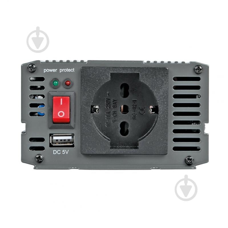 Инвертор автомобильный LAMPA 74513 12V/220V 500W/1000W - фото 2