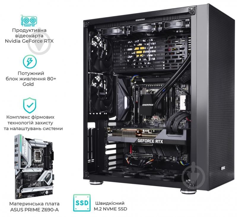 Робоча станція Artline WorkStation W99 (W99v59Win) black - фото 12