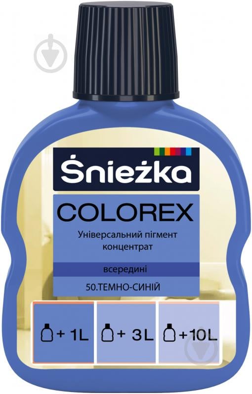 Пігмент Sniezka Colorex темно-синій 100 мл - фото 1