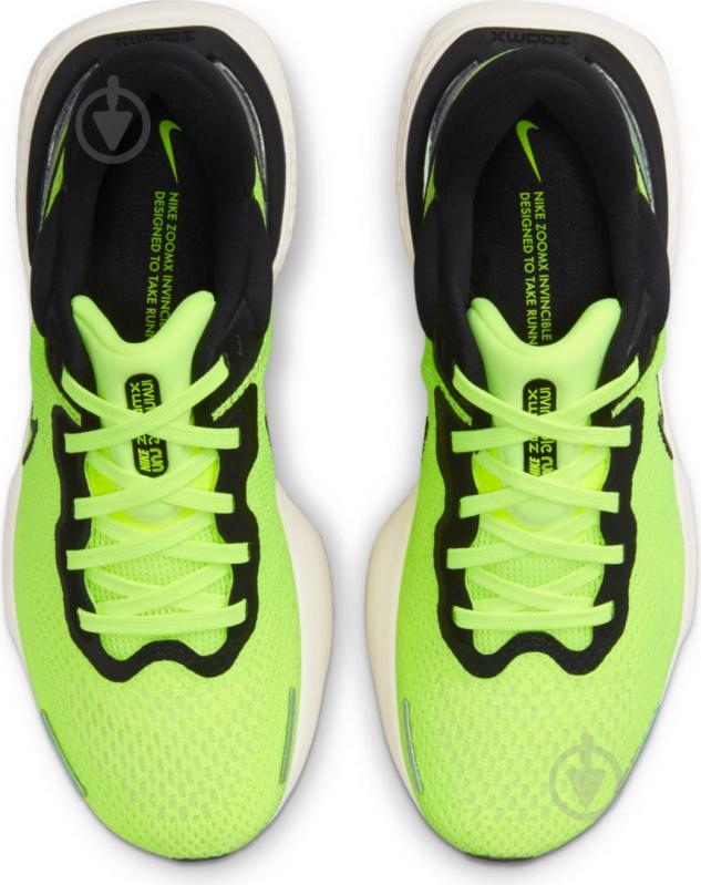 Кроссовки Nike ZoomX Invincible Run Flyknit CT2228-700 р.47 салатово-черные - фото 10 Кроссовки Nike ZoomX Invincible Run Flyknit CT2228-700 р.47 салатово-черные - фото 10
