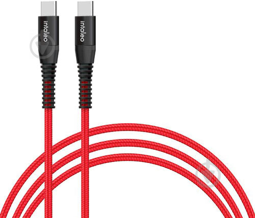 Кабель Intaleo USB Type-C-Lightning (31278509) 1,2 м червоний - фото 1