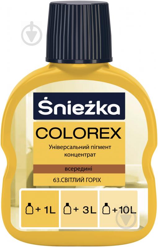 Пігмент Sniezka Colorex горіх світлий 100 мл - фото 1