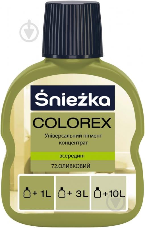 Пігмент Sniezka Colorex оливковий 100 мл - фото 1