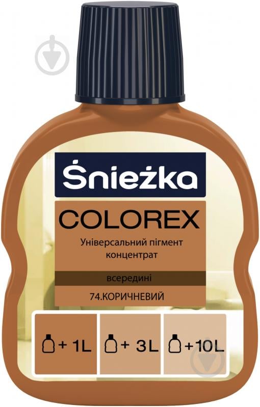 Пігмент Sniezka Colorex коричневий 100 мл - фото 1