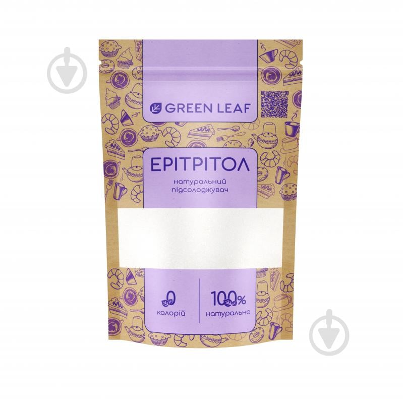 Заменитель сахара Green Leaf Еритритол 300 г - фото 1 Заменитель сахара Green Leaf Еритритол 300 г - фото 1