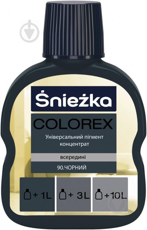 Пігмент Sniezka Colorex чорний 100 мл - фото 1