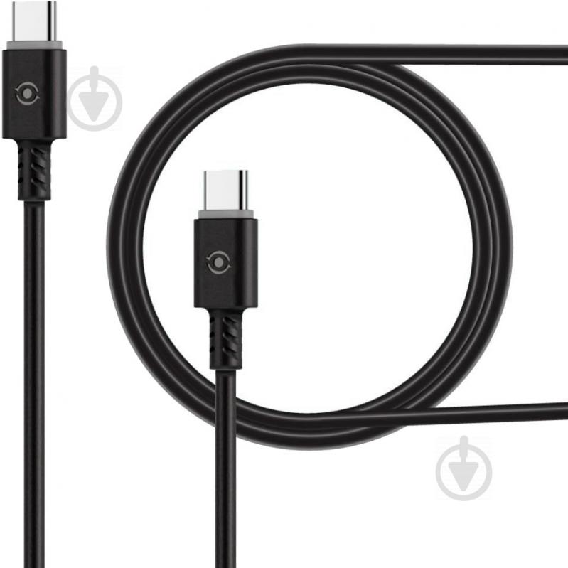 Кабель Intaleo USB Type-C- to USB Type-C (31278513) 1,2 м черный - фото 1