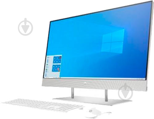 Моноблок HP AiO 27-dp0009ur 27" (1S9X6EA) silver - фото 2