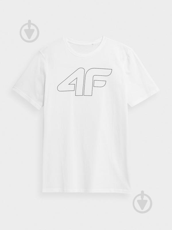 Футболка 4F TSHIRT 4FSS23TTSHM1048-10S р.M белый - фото 8