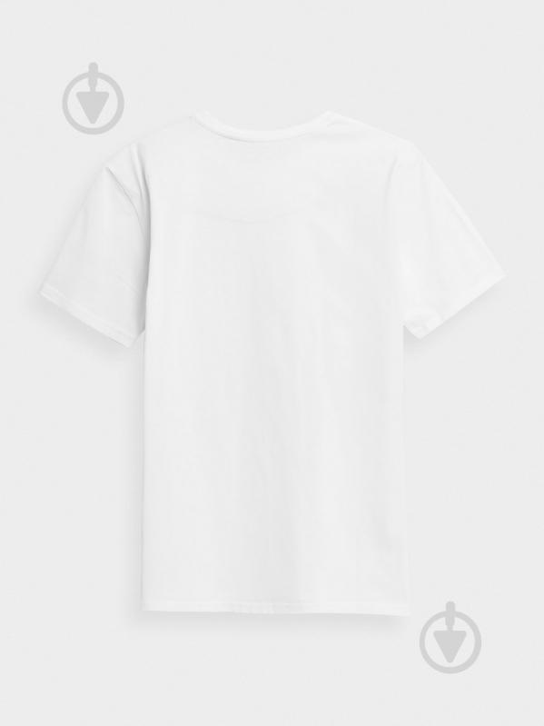 Футболка 4F TSHIRT 4FSS23TTSHM1048-10S р.M белый - фото 9