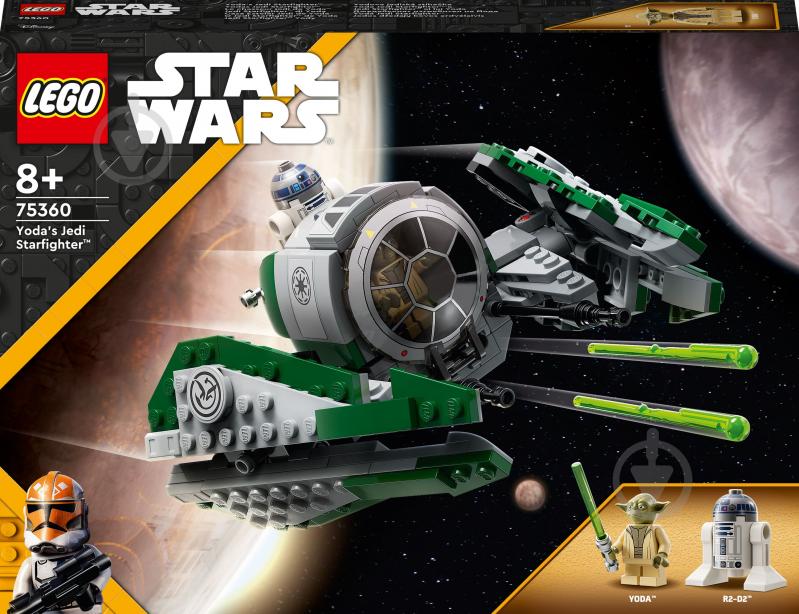 Конструктор LEGO Star Wars Джедайський винищувач Йоди 75360 - фото 1