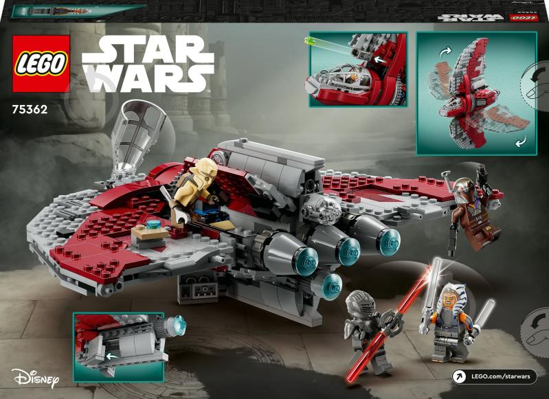 Конструктор LEGO Star Wars Шаттл джедаев T-6 Асоки Тано 75362 - фото 2