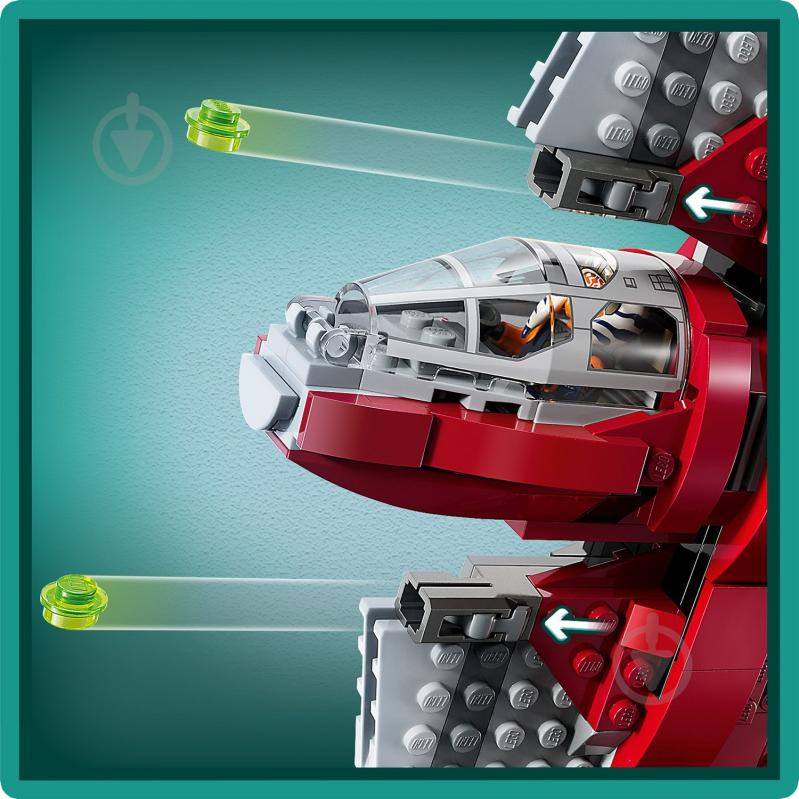 Конструктор LEGO Star Wars Шаттл джедаев T-6 Асоки Тано 75362 - фото 8