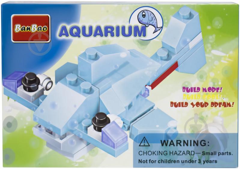Конструктор BanBao Рыба 8121 - фото 1 Конструктор BanBao Рыба 8121 - фото 1