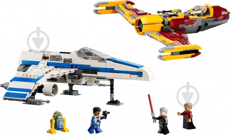 Конструктор LEGO Star Wars Винищувач Нової Республіки «E-Wing» проти Зоряного винищувача Шин Хаті 75364 - фото 3