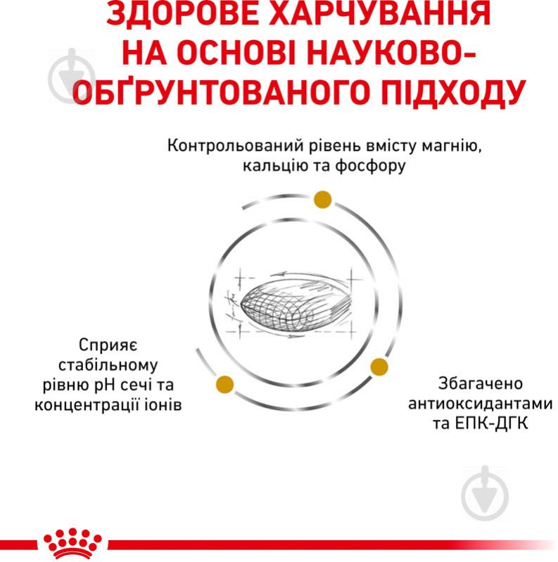 Корм сухий для дорослих собак для усіх порід Royal Canin URINARY CANINE (Урінарі Канін), 2 кг 1,5 кг - фото 2