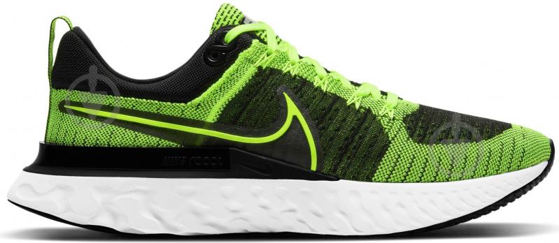 Кроссовки Nike ReactINFINITY Run Flyknit 2 CT2357-700 р.46 салатово-черные - фото 4 Кроссовки Nike ReactINFINITY Run Flyknit 2 CT2357-700 р.46 салатово-черные - фото 4