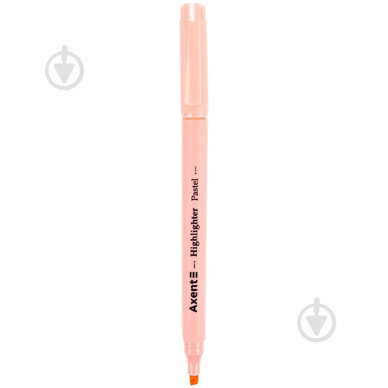 Маркер Axent Highlighter Pastel 2-4 мм 4 шт. 2533-40-A - фото 4