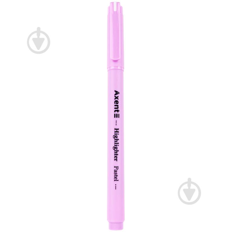 Маркер Axent Highlighter Pastel 2-4 мм 4 шт. 2533-40-A - фото 3