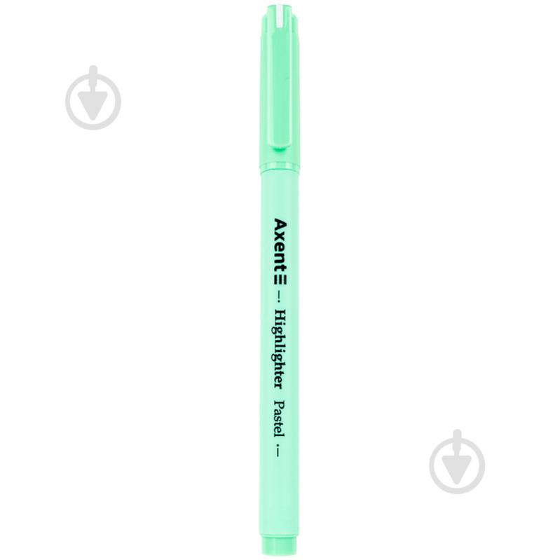 Маркер Axent Highlighter Pastel 2-4 мм 4 шт. 2533-40-A - фото 6