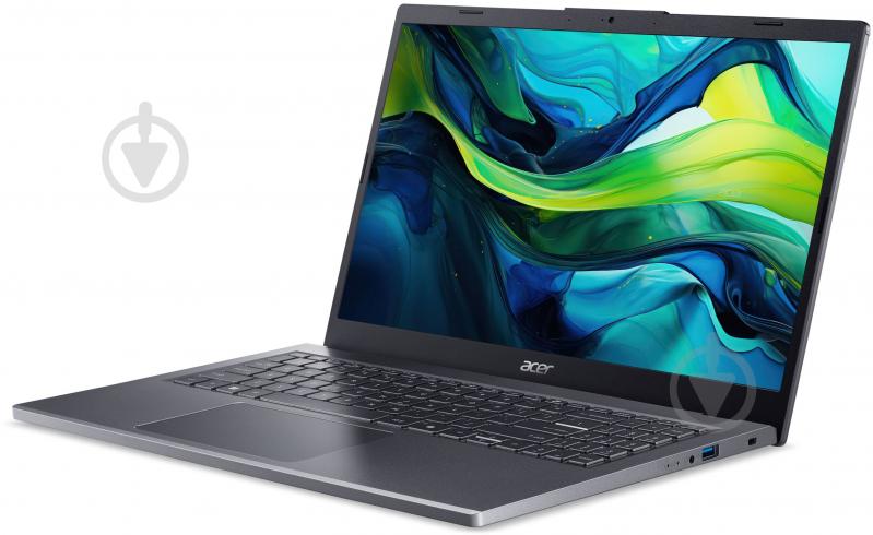 Ноутбук Acer Aspire 15 A15-51M 15,6" (NX.KXTEU.001) steel gray - фото 5