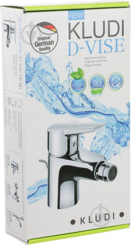 Змішувач для біде Kludi D-Vise 375320590 - фото 4