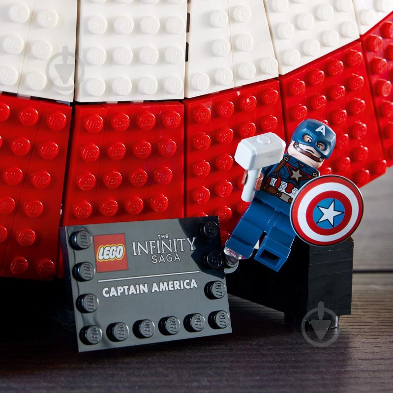 Конструктор LEGO Super Heroes Marvel Щит Капитана Америка 76262 - фото 9