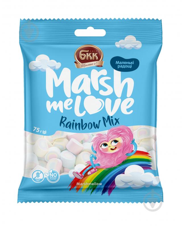 Маршмеллоу БКК MarshMeLove Rainbow Mix 75 г - фото 1