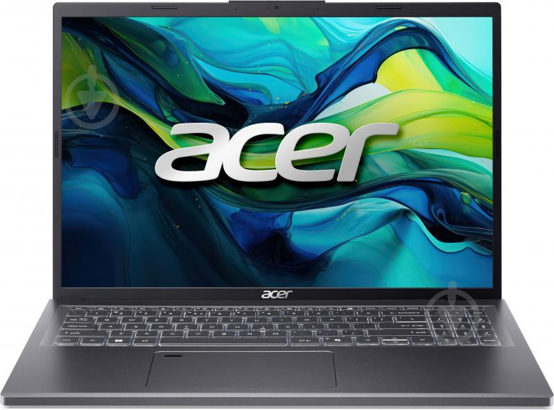Ноутбук Acer Aspire 16 A16-51GM 16" (NX.KXPEU.001) steel gray - фото 1 Ноутбук Acer Aspire 16 A16-51GM 16" (NX.KXPEU.001) steel gray - фото 1
