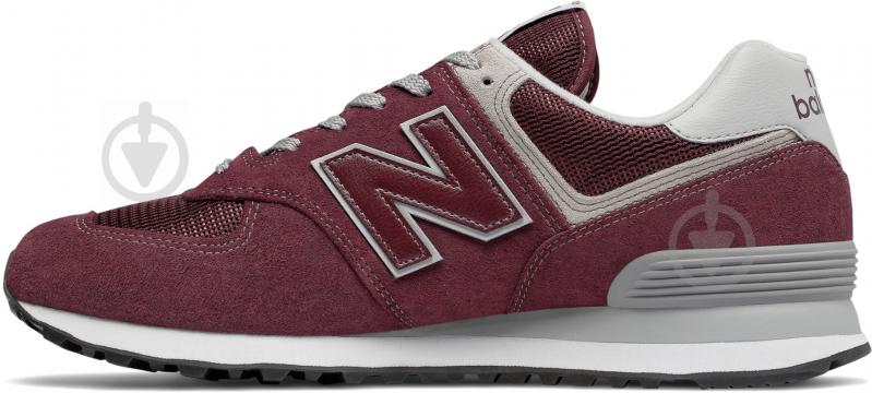 Кросівки чоловічі демісезонні New Balance ML574EGB ML574EGB р.41,5 бордові - фото 2