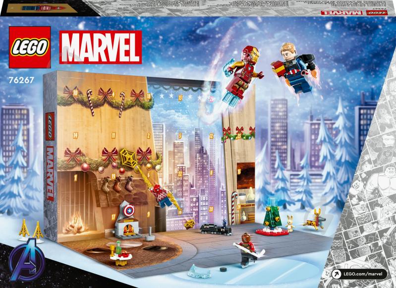 Конструктор LEGO Super Heroes Marvel Новогодний календарь «Мстители» 76267 - фото 2