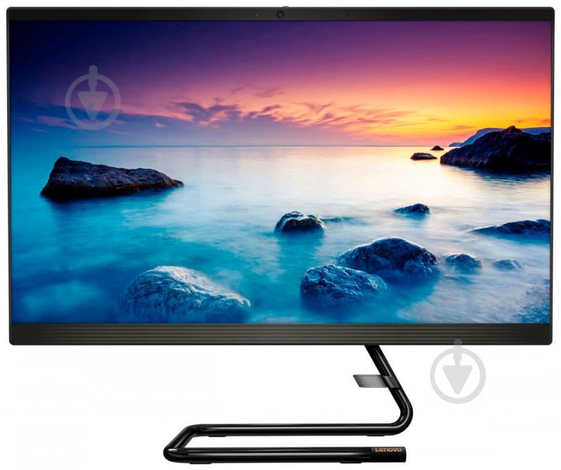 Моноблок Lenovo IdeaCentre A340-24IWL 23,8" (F0E800QEUA) black - фото 1