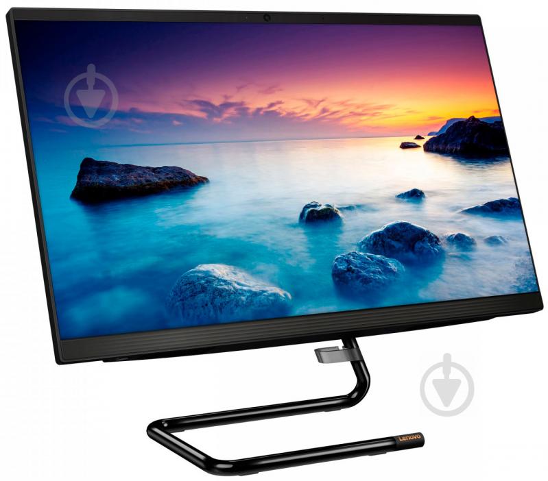 Моноблок Lenovo IdeaCentre A340-24IWL 23,8" (F0E800QEUA) black - фото 2