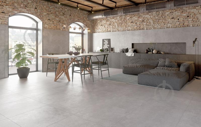 Плитка Concrete Grey F P R Mat 2 сорт 60x60 см - фото 6