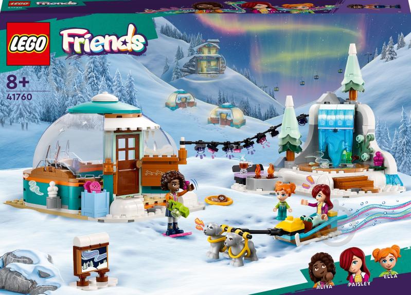 Конструктор LEGO Friends Праздничные приключения в иглу 41760 - фото 1