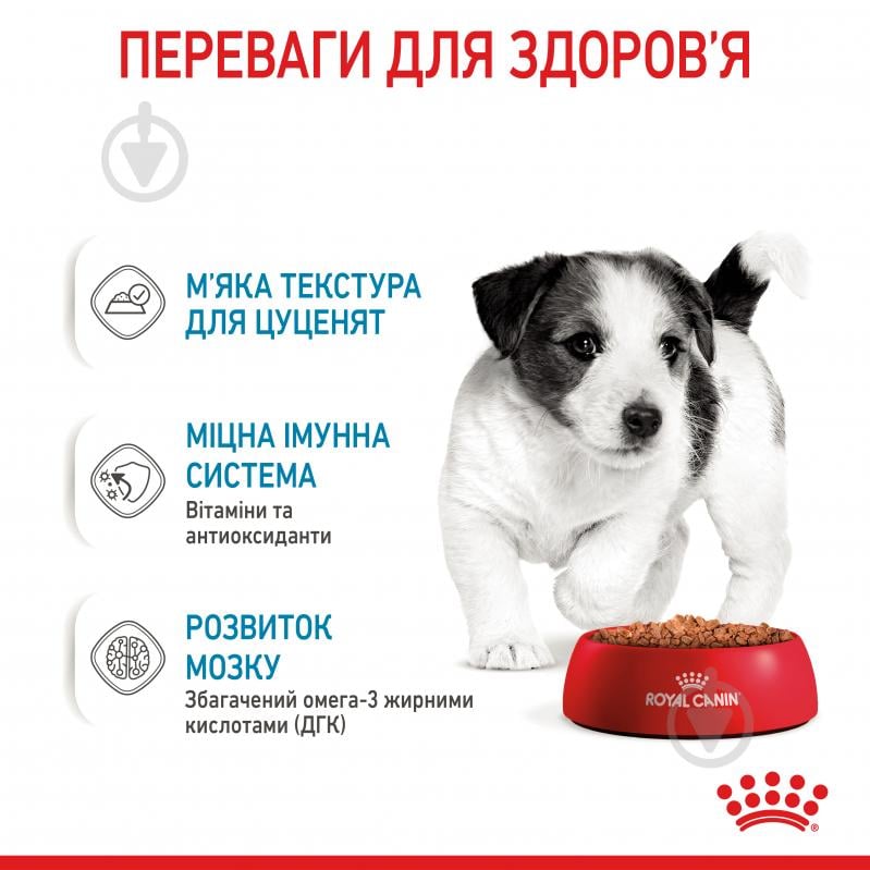 Корм влажный для щенков для малых пород Royal Canin MINI PUPPY 85 г - фото 5