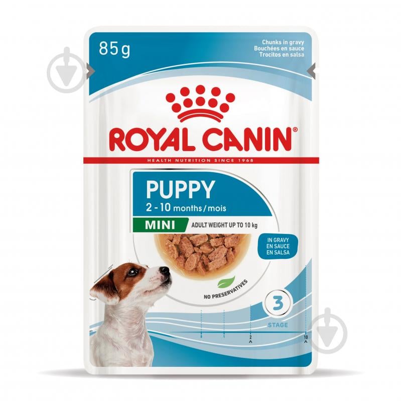 Корм влажный для щенков для малых пород Royal Canin MINI PUPPY 85 г - фото 1