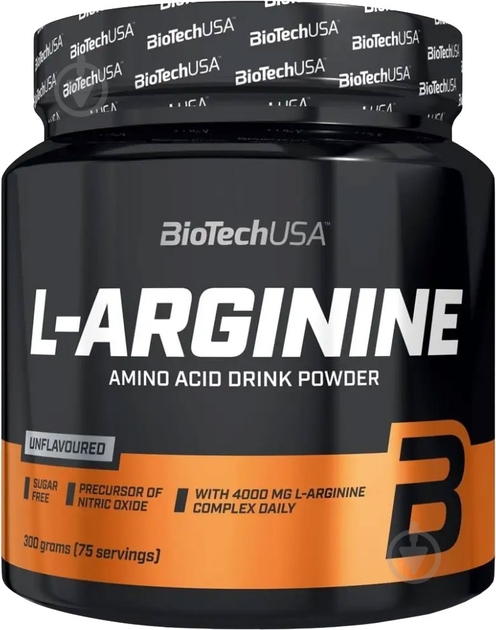 Комплекс передтренувальний BioTechUSA L-Arginine без смаку 300 г - фото 1