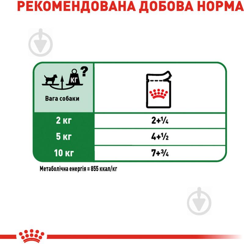 Корм влажный для взрослых собак для малых пород Royal Canin MINI ADULT (Мини Эдалт соус), пауч, 85 г 85 г - фото 7