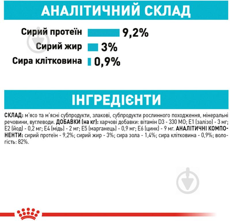 Корм влажный для взрослых кошек для профилактики мочекаменной болезни Royal Canin Urinary Care в соусе мясо 85 г - фото 8