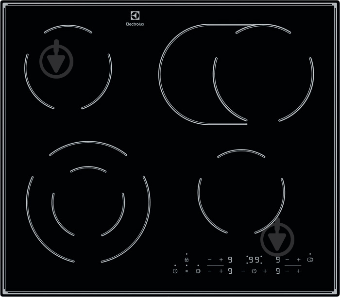 Варочная поверхность электрическая Electrolux CPE644RCC - фото 1