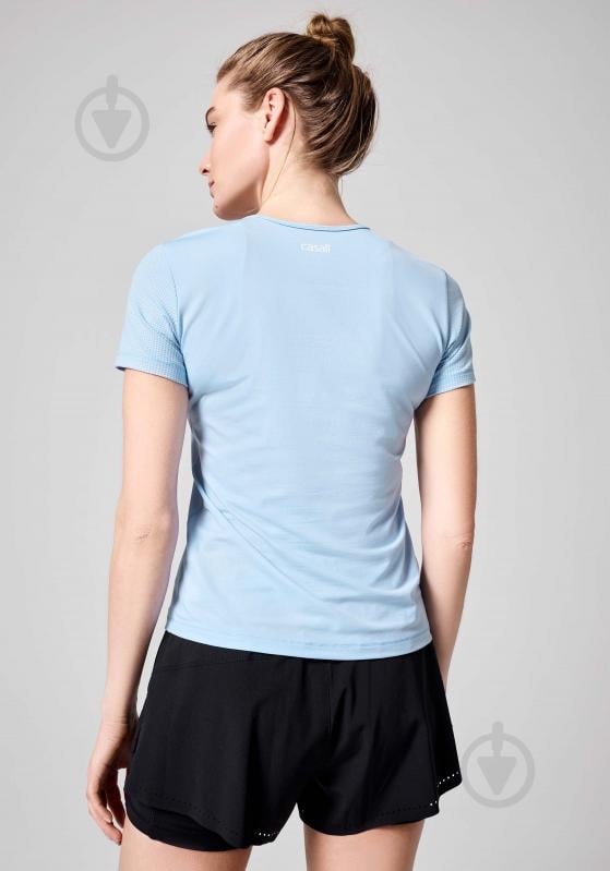 Футболка Casall ESSENTIAL MESH DETAIL TEE 20451-407 р.S блакитний - фото 2