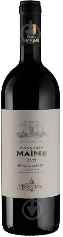 Вино Tormaresca Masseria Maime 2022 0,75 л - фото 1 Вино Tormaresca Masseria Maime 2022 0,75 л - фото 1