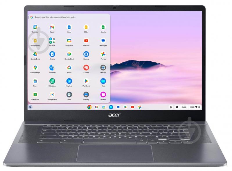 Ноутбук Acer Chromebook Plus 515 CB515-2H-50DB 15,6" (NX.KNUEU.003) steel gray - фото 2