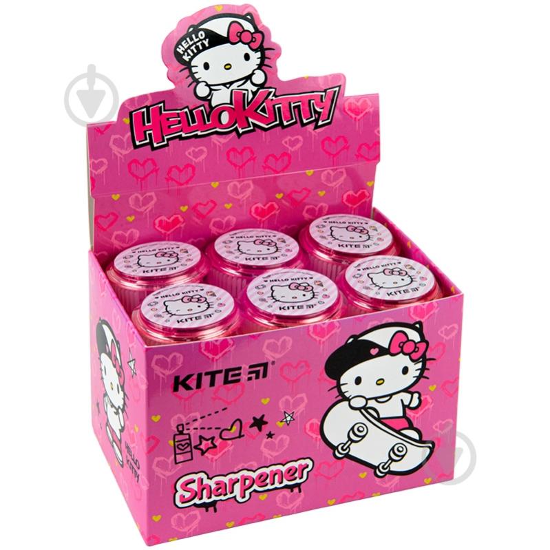 Чинка з контейнером кругла Hello Kitty K22-117 KITE - фото 2