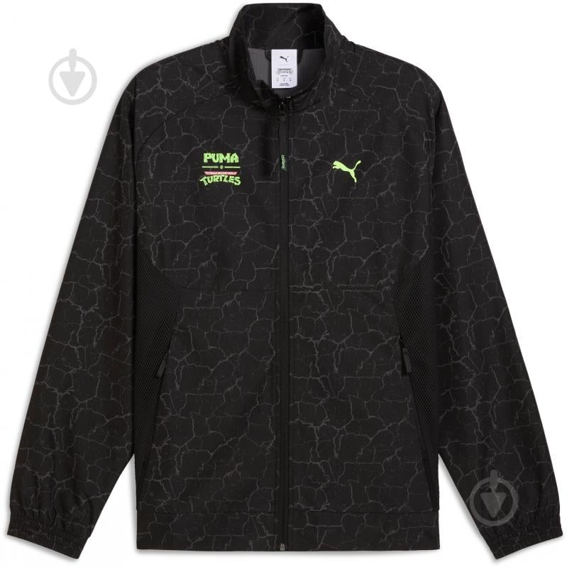 Джемпер Puma x TMNT PUMATECH Relaxed Track Jacket WV 63010201 р.S чорний - фото 1 Джемпер Puma x TMNT PUMATECH Relaxed Track Jacket WV 63010201 р.S чорний - фото 1