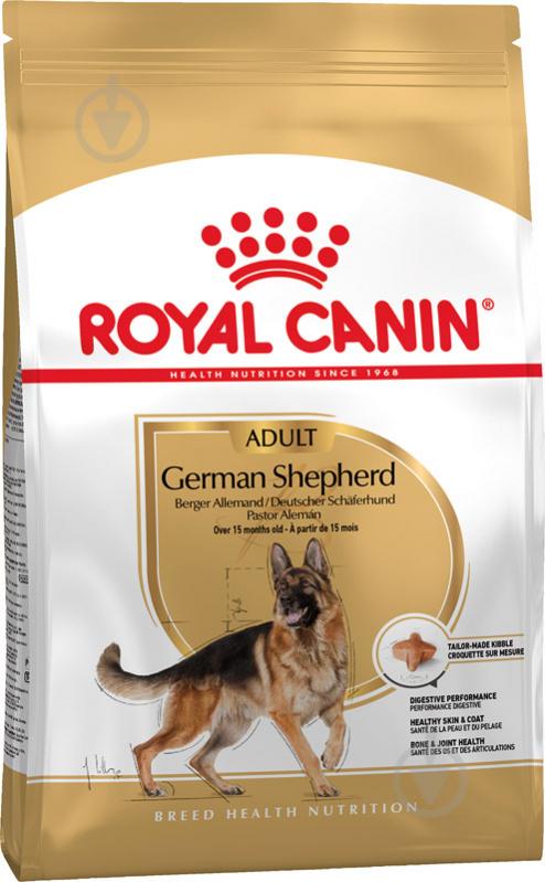 Корм сухий для дорослих собак для крупних порід Royal Canin GERMAN SHEPHERD ADULT (Джерман Шеперд Едалт), 11 кг 11 кг - фото 1