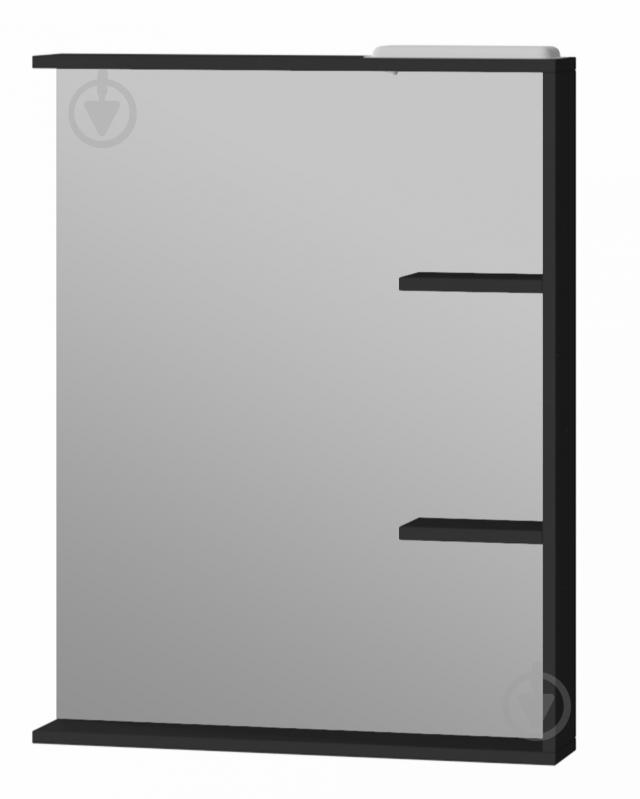 Зеркало настенное ЮВЕНТА Brooklyn - 65 черный - фото 1